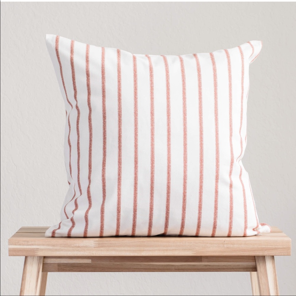 Apartment No.3 Toscana Stripe Throw Pillow